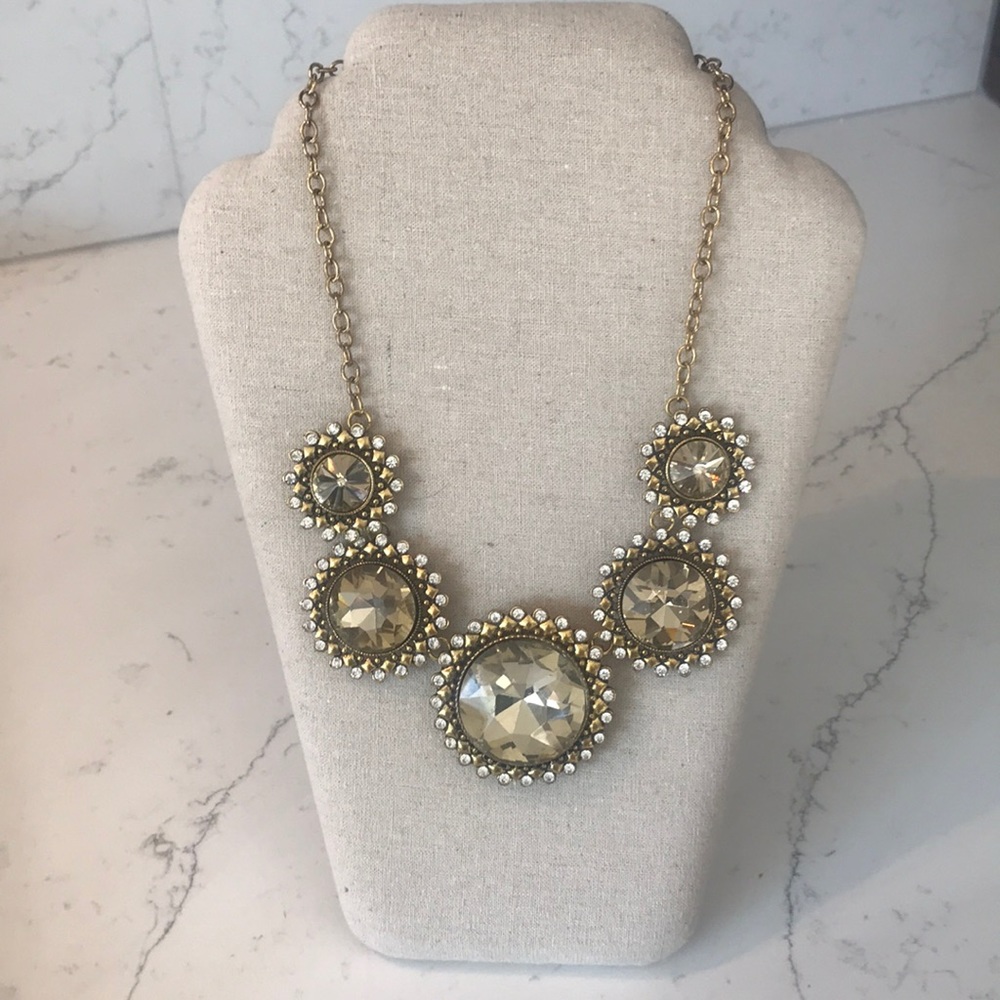 3/$24 Jewelled Statement Necklace